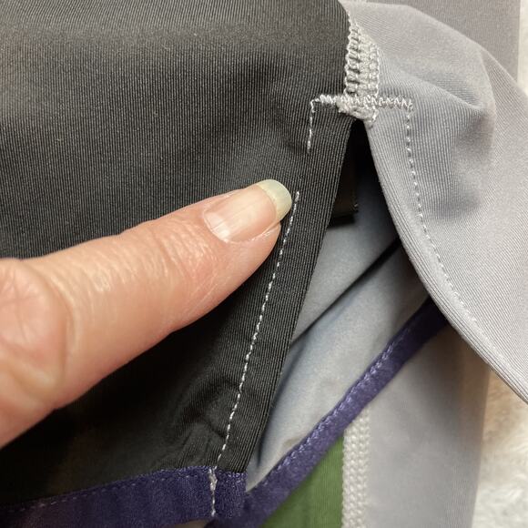 SUPERX Shirt Mens M Green Gray Long Sleeve Pockets Gym Superhero Athletic Active - Picture 10 of 11